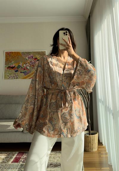 Eido Desenli Kimono Roz