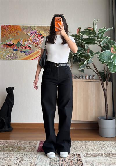 Eina Kemer Detaylı Jean 