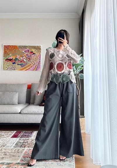 Fumika Örgü Bluz