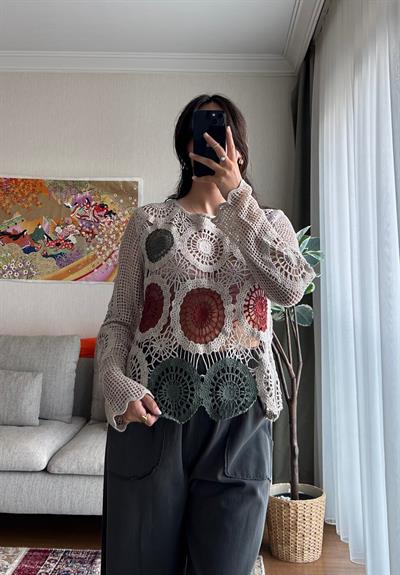 Fumika Örgü Bluz