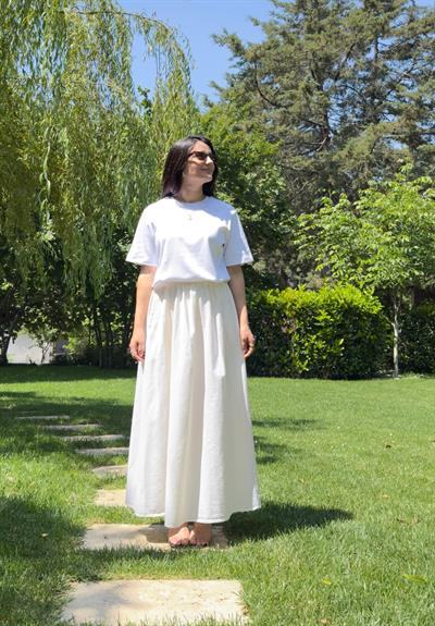 Hakama Gabardin Uzun Etek