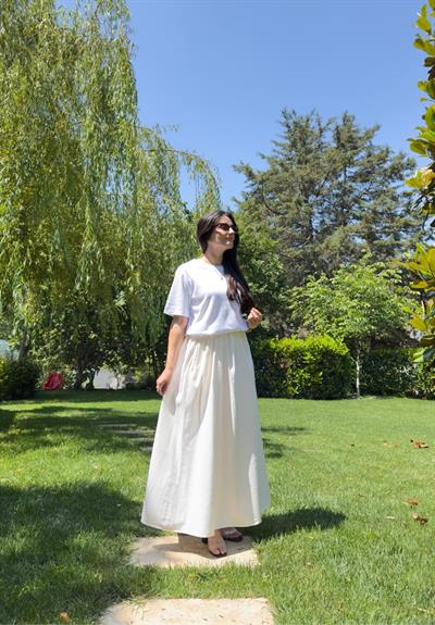 Hakama Gabardin Uzun Etek
