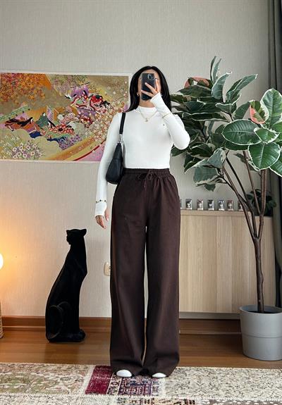 Mitsu Parmak Geçmeli Body Ekru