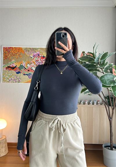 Mitsu Parmak Geçmeli Body Füme