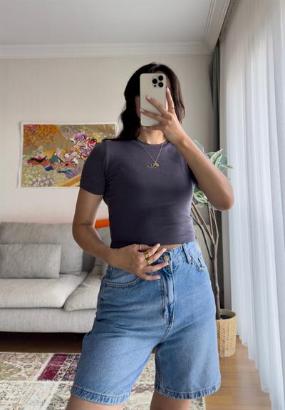 Morio Denim Kısa Şort