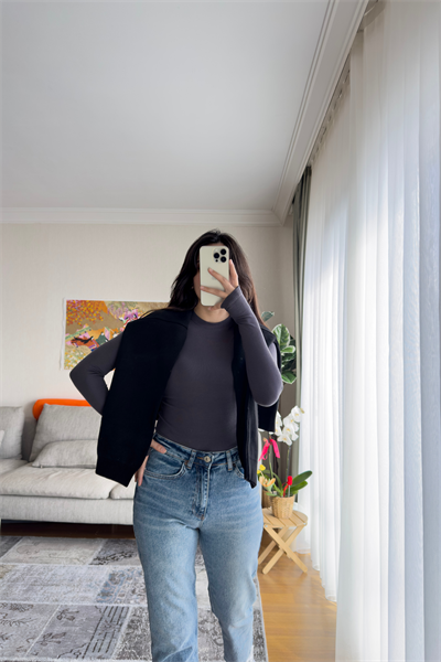 Os Parmak Geçmeli Body Füme