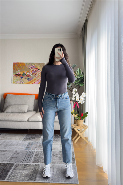 Os Parmak Geçmeli Body Füme