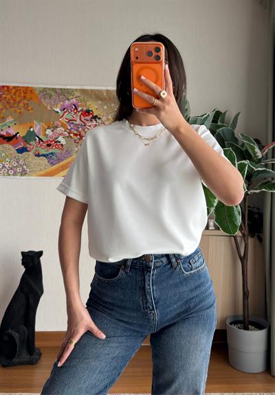 Oys Basic T-Shirt Ekru