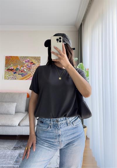 Oys Basic T-Shirt Füme