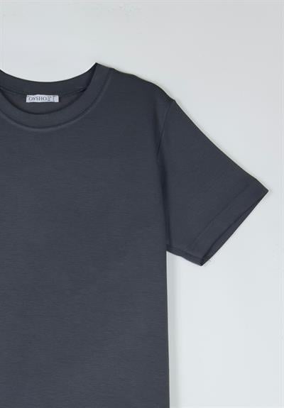 Oys Basic T-Shirt Füme