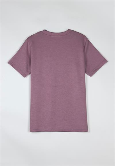 Oys Basic T-Shirt Gül Kurusu