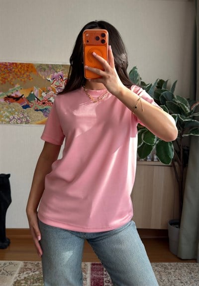 Oys Basic T-Shirt Pudra