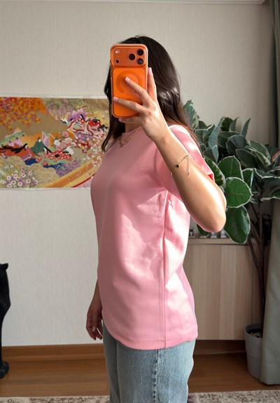 Oys Basic T-Shirt Pudra