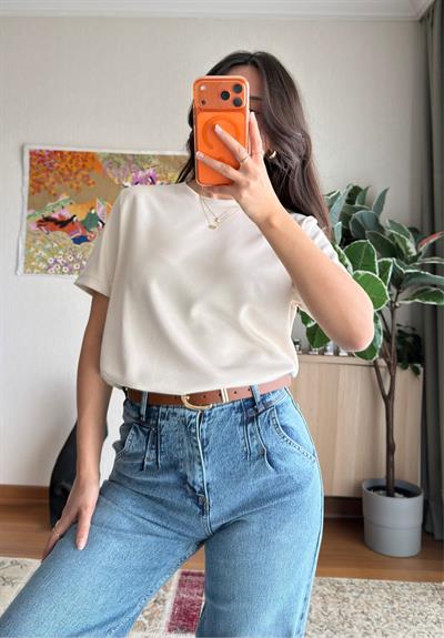 Oys Basic T-Shirt Bej