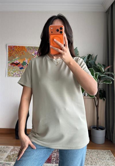 Oys Basic T-Shirt Ç.Yeşil