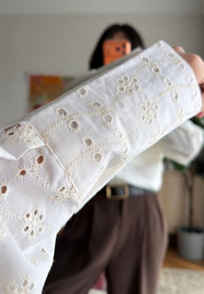 Sakie Fistolu Oversize Gömlek