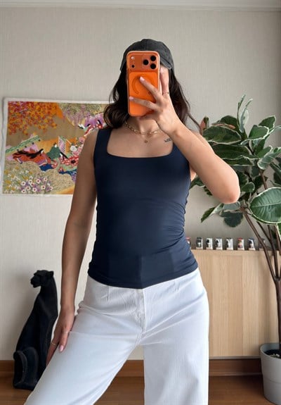 Shie Kare Yaka Body Lacivert