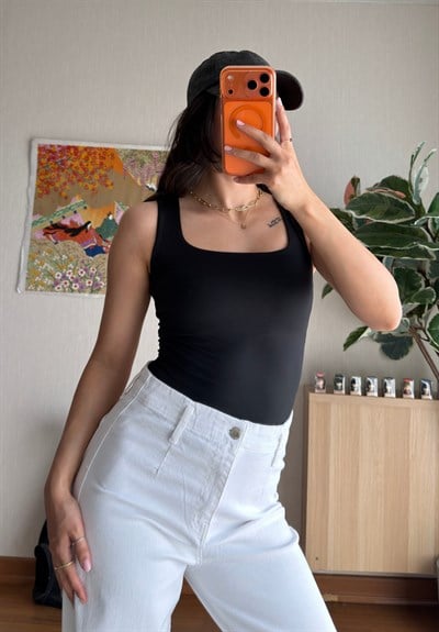 Shie Kare Yaka Body Siyah