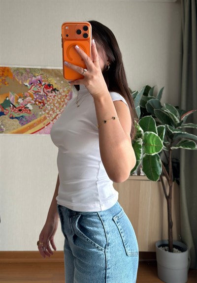 Yuria T Yaka Body Beyaz