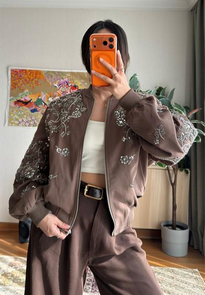 Yurin İşlemeli Vintage Ceket 