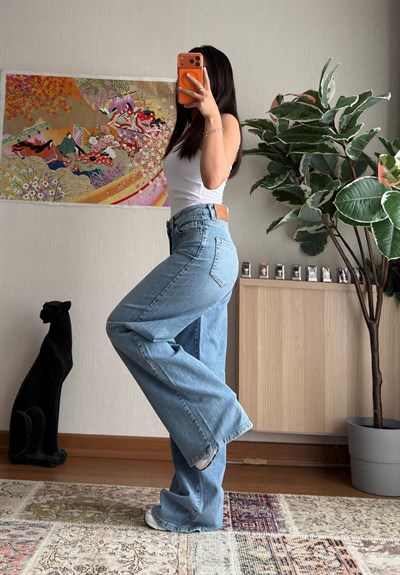 Yusi Loose Uzun Jean 