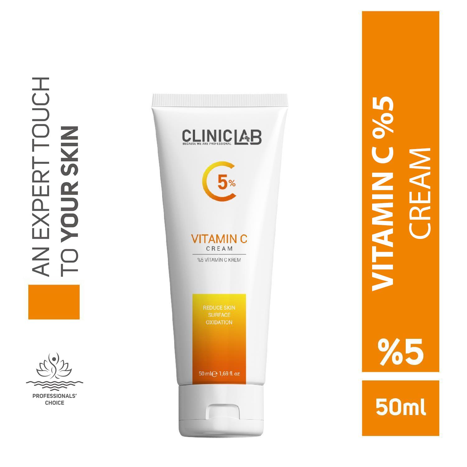 Cliniclab Vitamin C % 5 Cream 50 mL