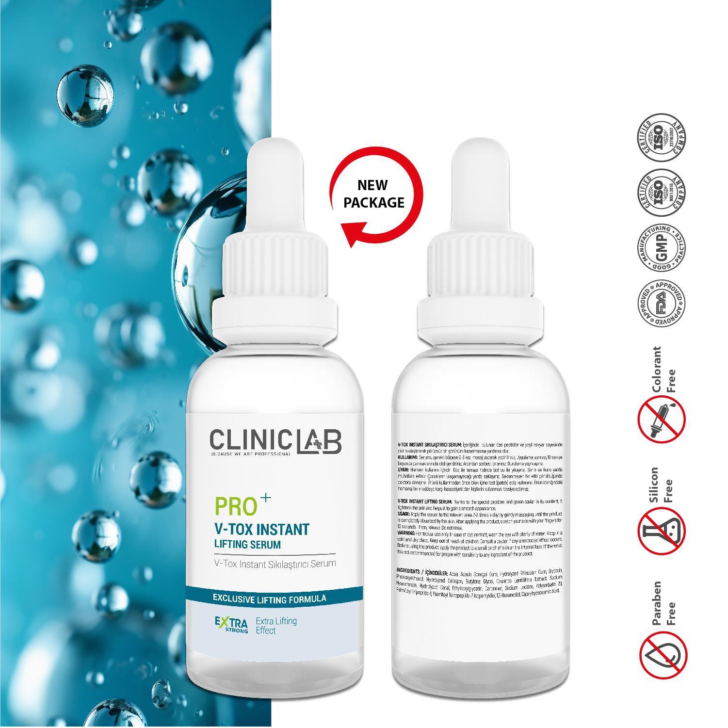 ClinicLab Pro+ V-Tox Instant Lifting Serum 30 Ml