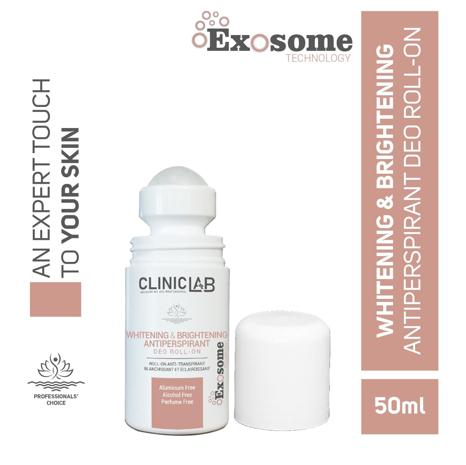 Cliniclab Whitening and Brighteing Antiperspirant Deo Roll-On 50 ml