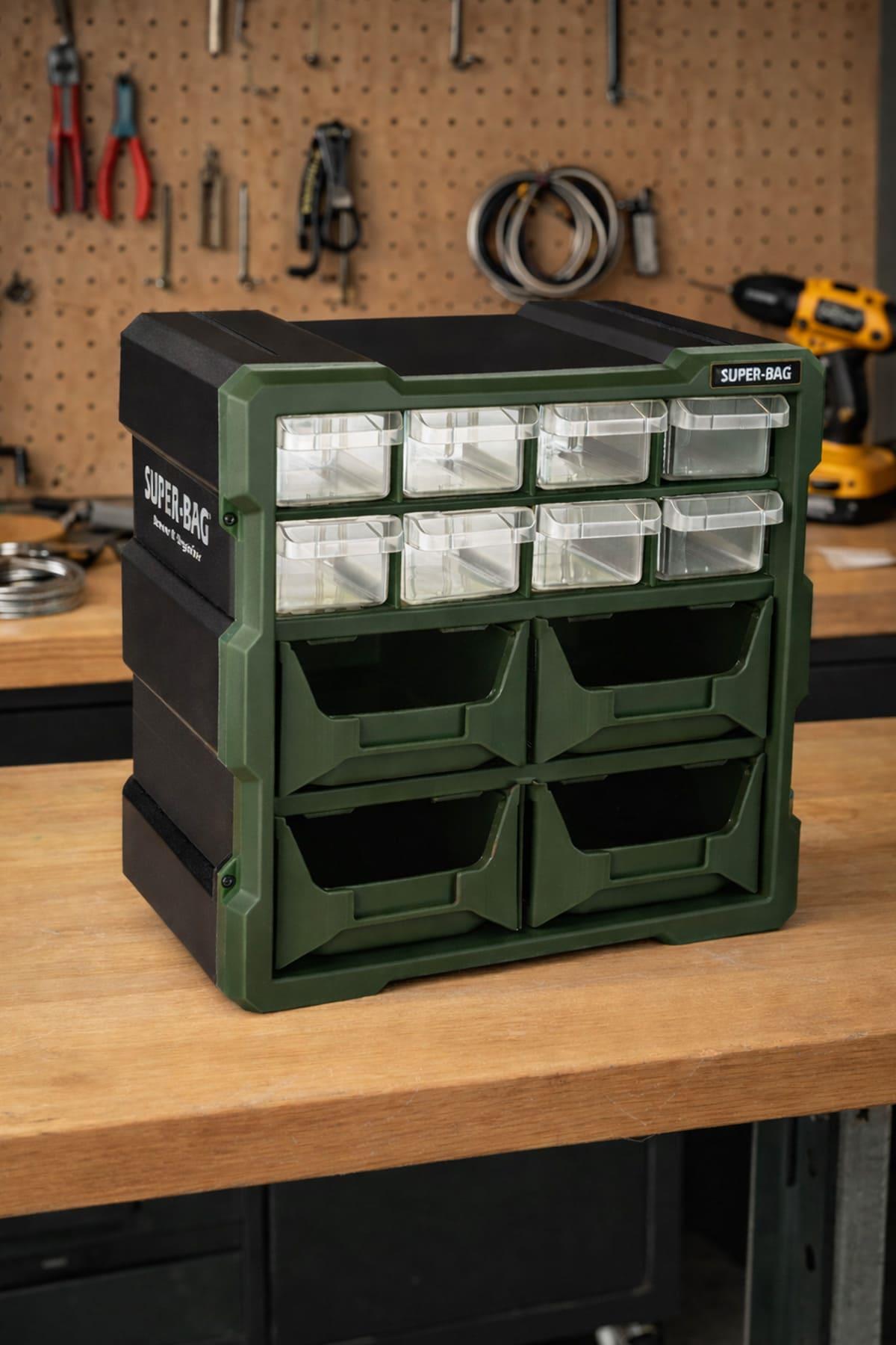 Super-Bag ASR-6009 Monoblok 12 Çekmeceli Organizer Seti | ID6542