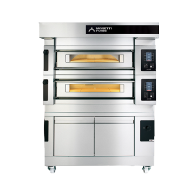Moretti Forni S140ES-161600-P Elektrikli Modüler Katlı Fırın Steel Serisi
