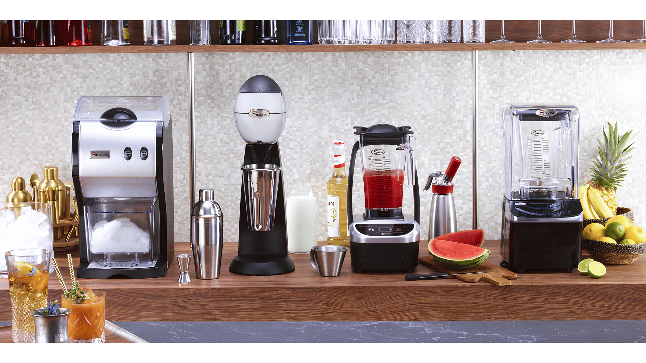 Santos Bar Blender Çeşitleri: Profesyonel Bar, Kafe ve Smoothie Hazırlığında Doğru Blender Seçimi