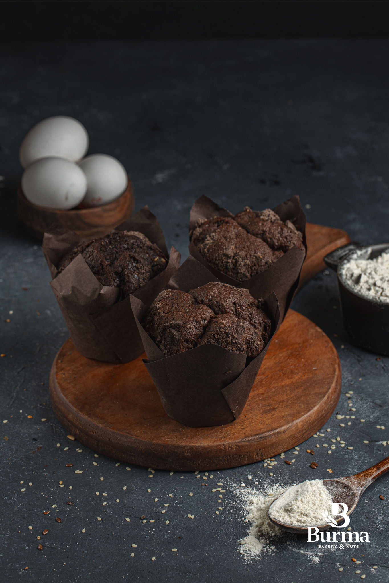 Maffin şokoladlı