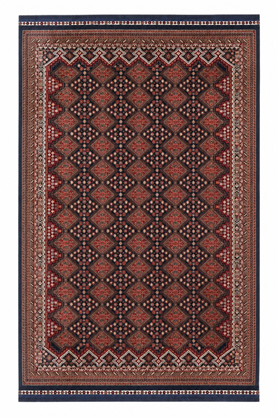 Afgan Model Viskon Dokuma Makina Halısı ht01
