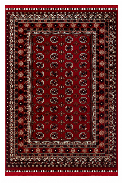 Afgan Model Viskon Dokuma Makina Halısı ht02