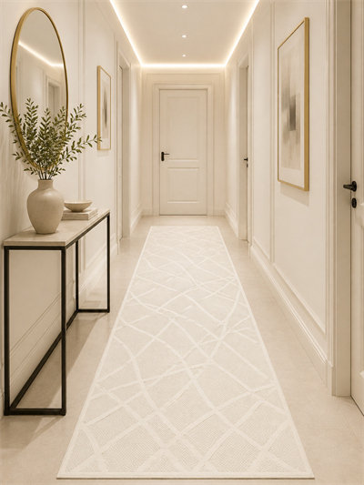 Premium Kalite Makinada Yıkanabilir Kaymaz Taban Antialerjik Wool Bukle Sisal 8002 Krem