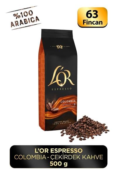 Espresso Colombıa Çekirdek Kahve 500gr