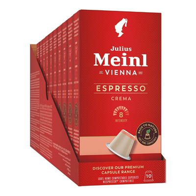 Espresso Crema Kapsül Kahve 100 Adet Biodegradable