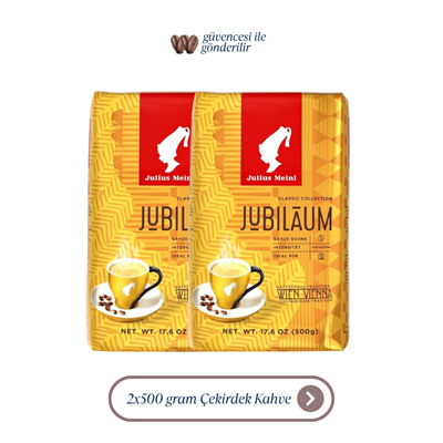 Julius Meinl Jubilaum Çekirdek Kahve 2x500g