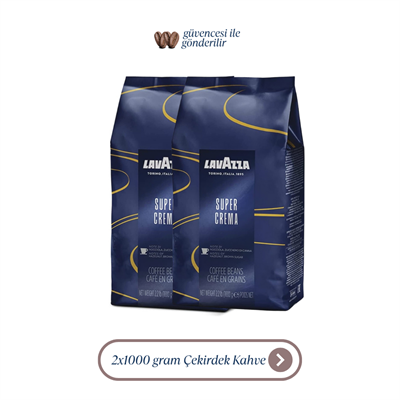 Lavazza Super Crema Çekirdek Kahve 2x1000g