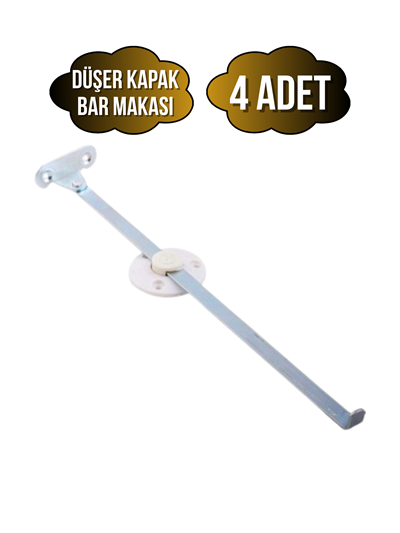 Düşer Kapak Mekanizması Makası Beyaz Bar Makası(BEYAZ)