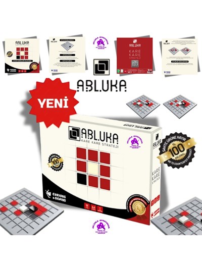 Abluka Aklımla Oynuyorum: Abluka Tazof Kutu Oyunu - 2 Kişilik Stratejik Düşünme ve Eğlence İçin Çok Oyunculu Zeka Geliştirici