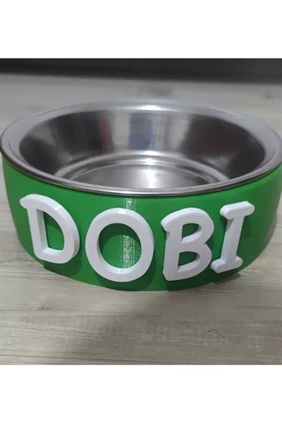 Isimli Mama Kabı Isme Özel Çelik Mama Kabı Isme Özel Mama-su Kabı