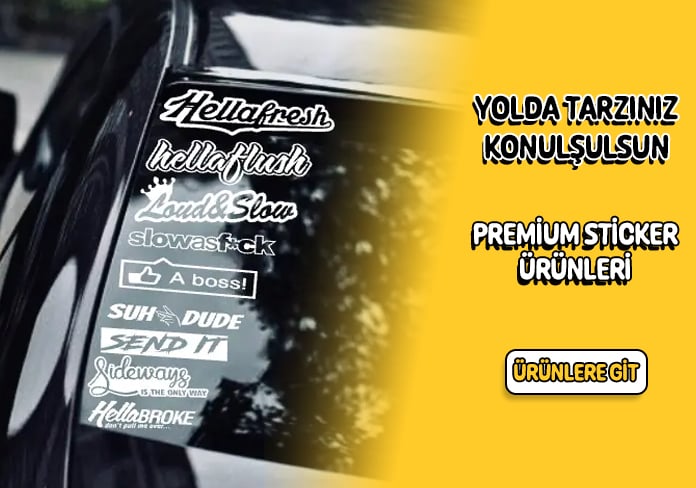 Premium Oto Sticker