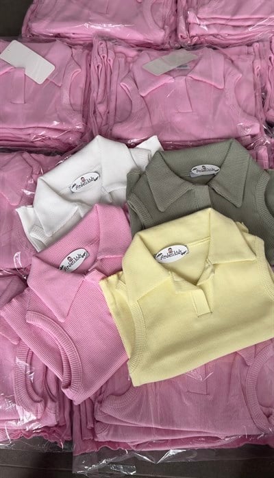 4'lü Yaka Detaylı Body 