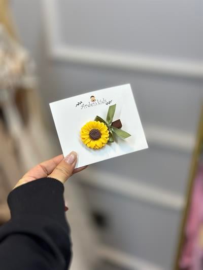 Ay Çiçeği Klips Toka