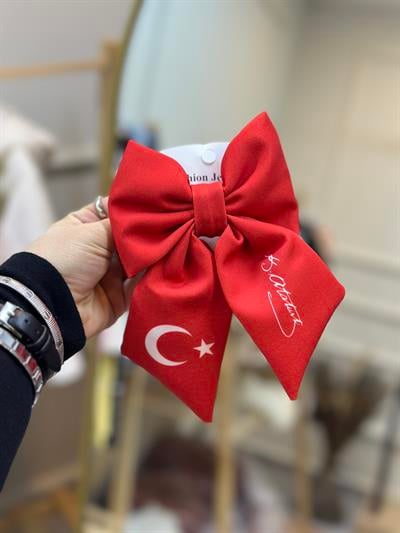 Ay Yıldız Fiyonk Otomatik Klips Toka