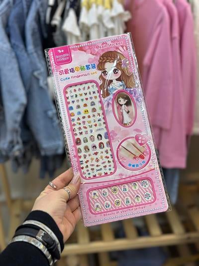 Çocuk Tırnak Stickers