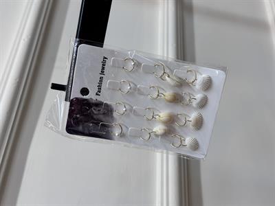 Deniz Kabuğu Saç Küpesi