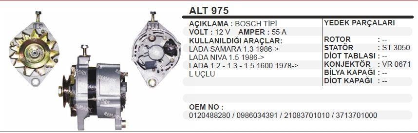 AESALT975OEM-Alternatör Dinamo