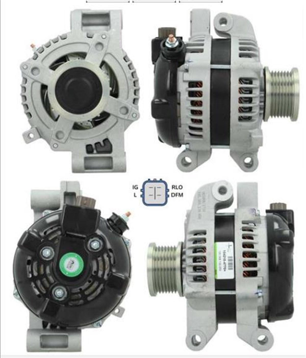 Alternatör 12V 130Ah Toyota Avansis Corolla Rav4 Verso